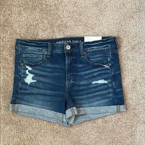 NWT American Eagle Midi Super Stretch Shorts